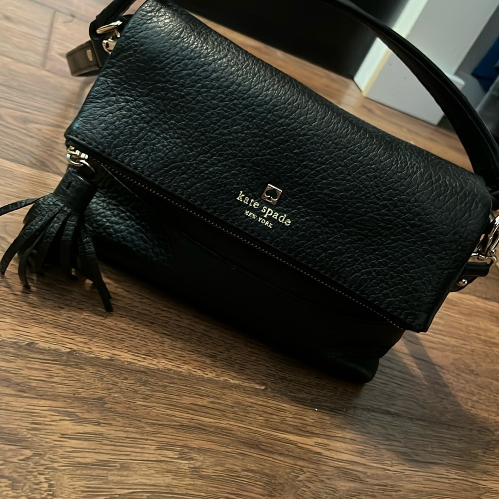 Two compartment Kate Spade cross body purse
